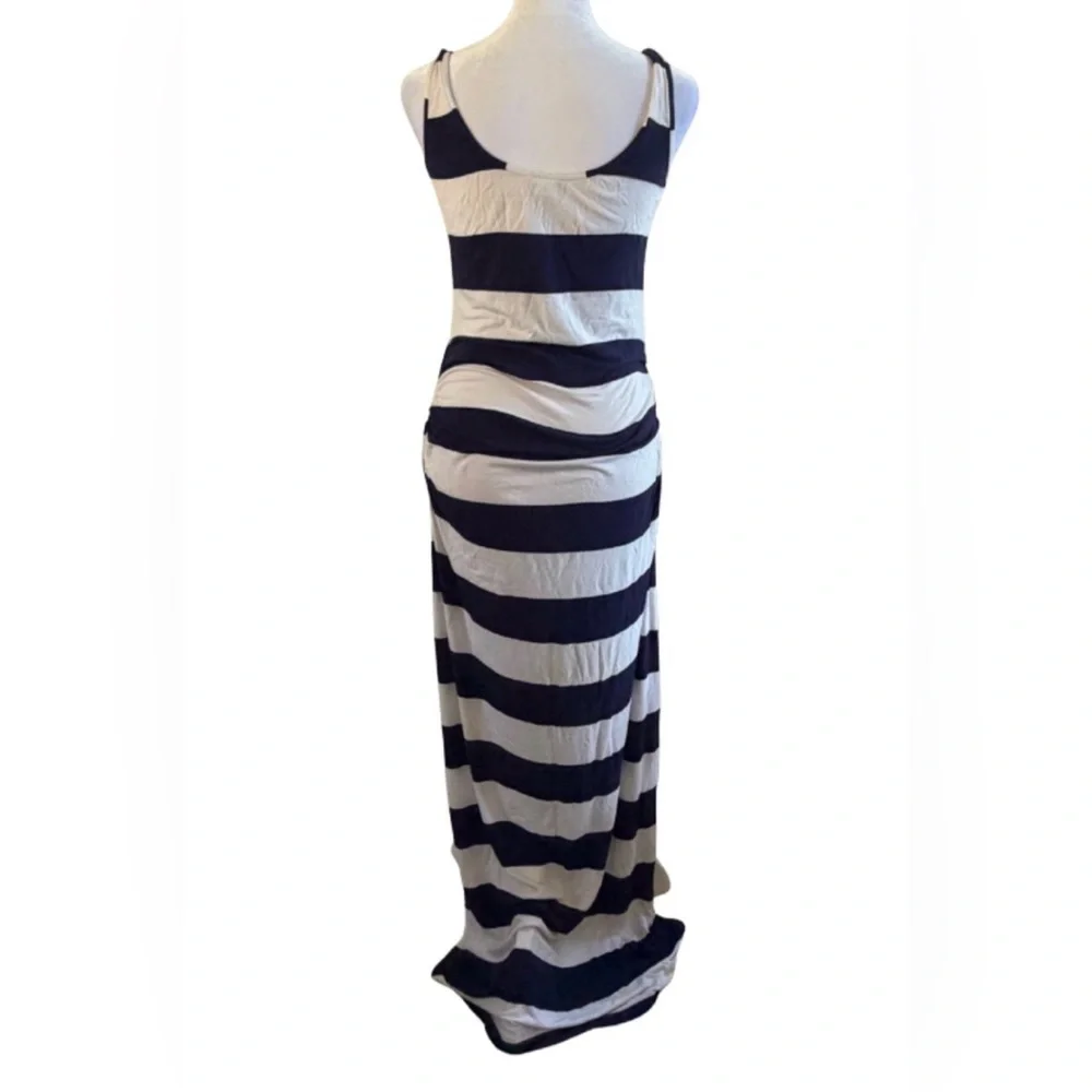 Tommy Bahama Navy and White Striped Maxi Dress - Picture 2 of 6